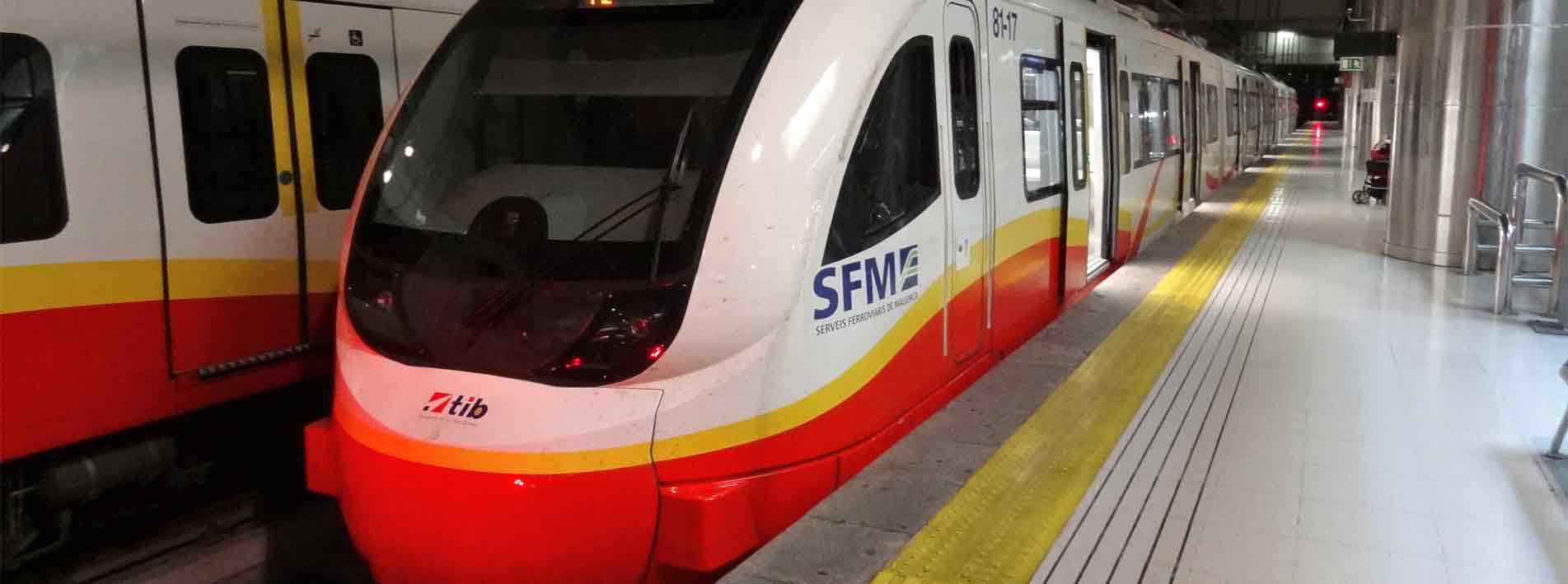 Trenes en Mallorca tren