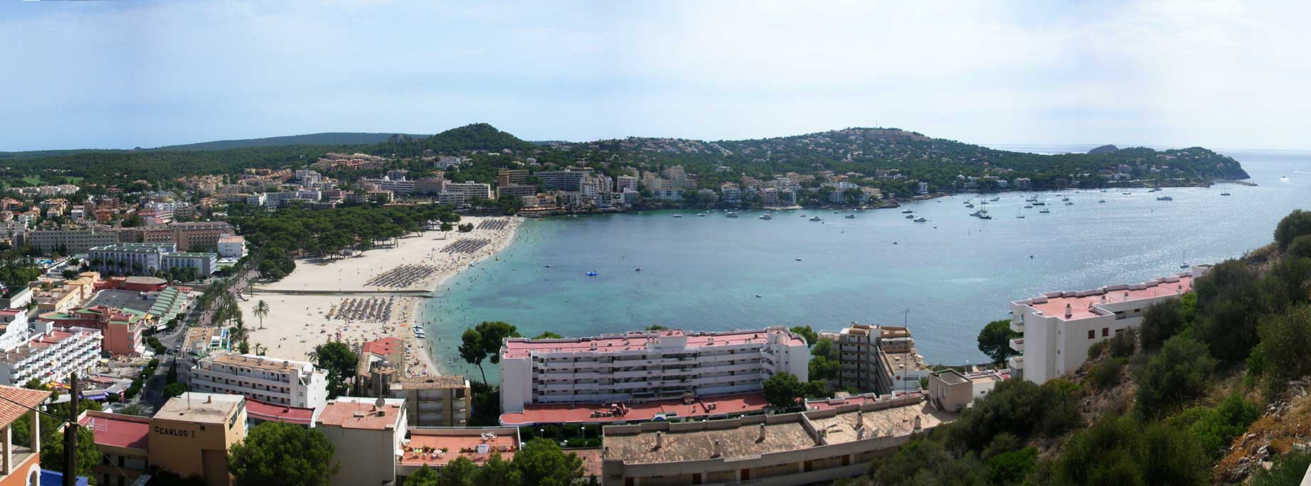 La Playa de Santa Ponsa Beach