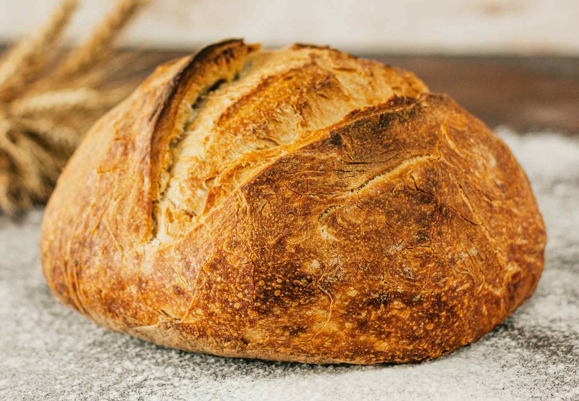 Pa de Pagès o pan payés típico de Mallorca peasant bread typical of Mallorca
