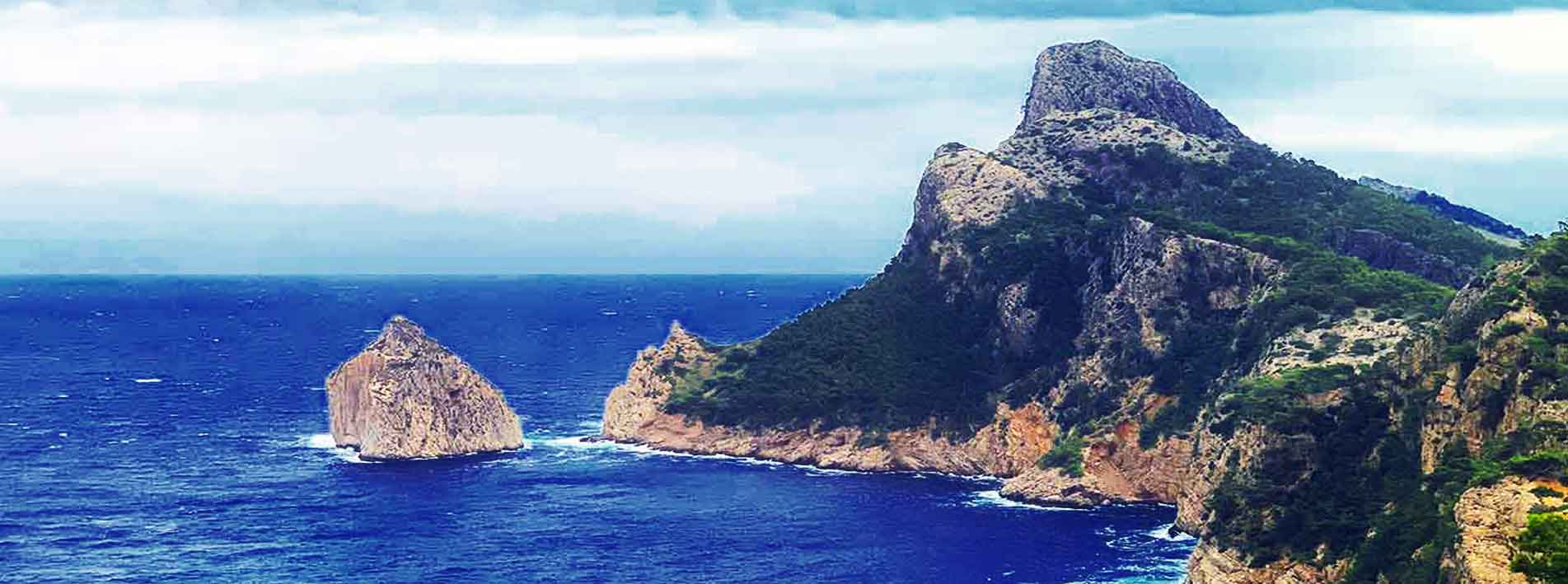en Pollença península de formentor cabo de Fomentor in Pollença