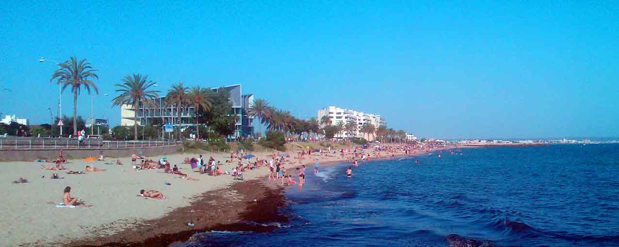 Platja Playa de Can Pere Antoni Beach Palma de Mallorca
